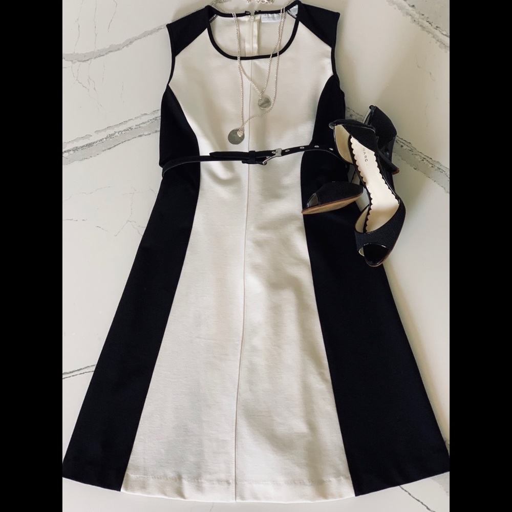 New York & Co Slimming A-Line Dress Size XS - Picture 2 of 6